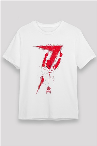 Cristiano Ronaldo Beyaz Unisex Tişört T-Shirt - TişörtFabrikası
