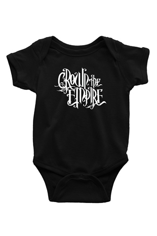 Crown the Empire Siyah Bebek Body - Zıbın