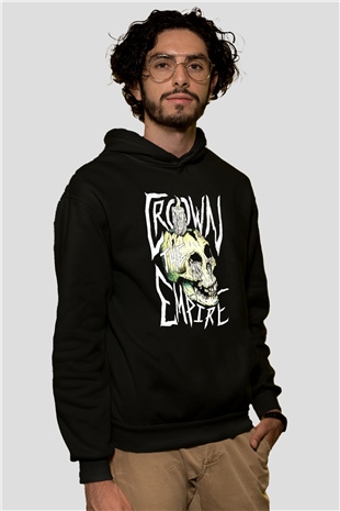Crown the Empire Siyah Unisex Hoodie