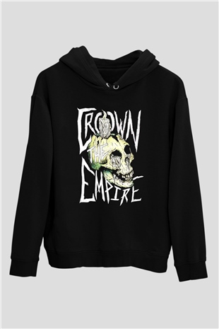 Crown the Empire Siyah Unisex Hoodie