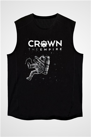 Crown the Empire Siyah Unisex Kolsuz Tişört