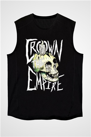 Crown the Empire Siyah Unisex Kolsuz Tişört