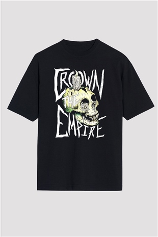Crown the Empire Siyah Unisex Oversize Tişört T-Shirt