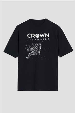 Crown the Empire Siyah Unisex Oversize Tişört T-Shirt