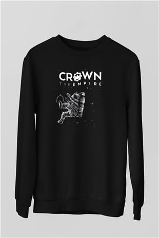 Crown the Empire Siyah Unisex Sweatshirt