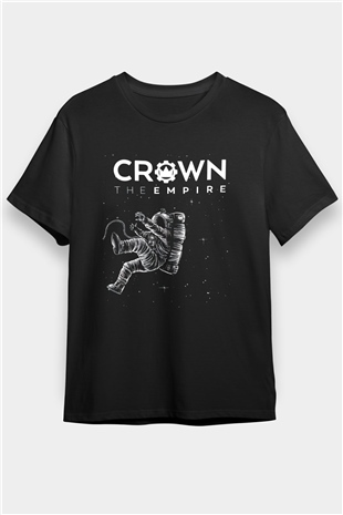 Crown the Empire Siyah Unisex Tişört T-Shirt - TişörtFabrikası