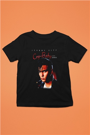 Cry-Baby Siyah Unisex  Çocuk Tişört
