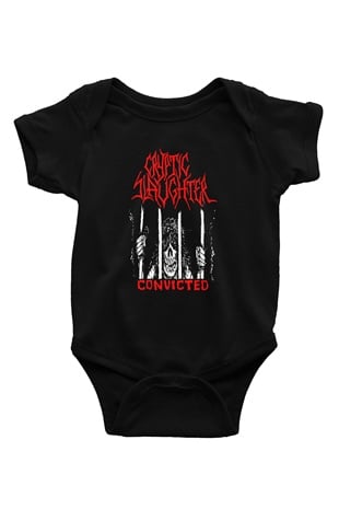 Cryptic Slaughter Siyah Bebek Body - Zıbın