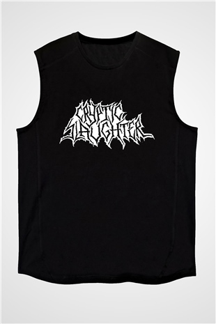 Cryptic Slaughter Siyah Unisex Kolsuz Tişört