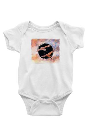 Crystal Lake Baskılı Beyaz Unisex Bebek Body - Zıbın