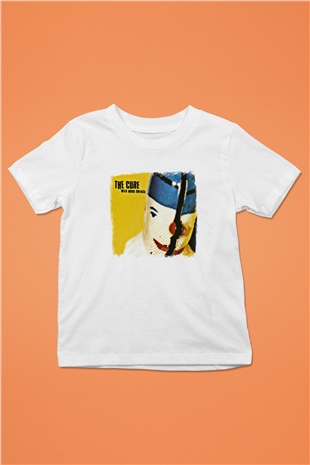 Cure Baskılı Unisex Beyaz Çocuk Tişört