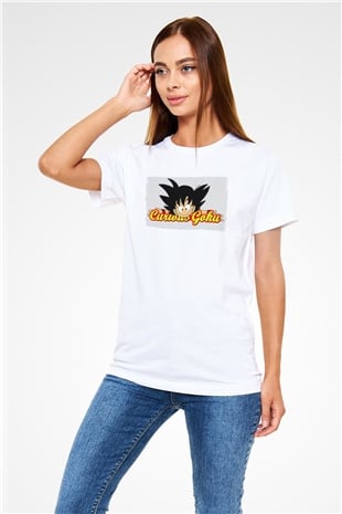 Curious George Beyaz Unisex Tişört T-Shirt