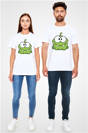 Cut the Rope Beyaz Unisex Tişört T-Shirt
