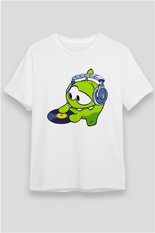 Cut the Rope Beyaz Unisex Tişört T-Shirt