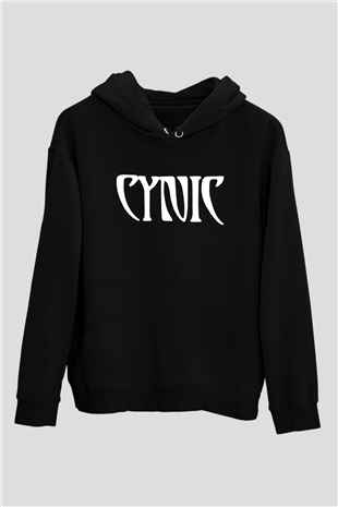 Cynic Siyah Unisex Hoodie