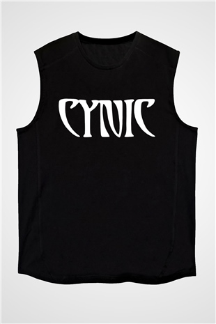 Cynic Siyah Unisex Kolsuz Tişört