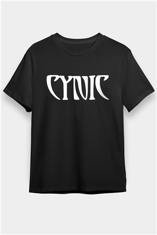 Cynic Siyah Unisex Tişört T-Shirt - TişörtFabrikası