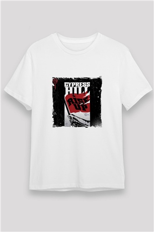 Cypress Hill Baskılı Unisex Beyaz Tişört
