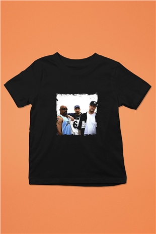 Cypress Hill Baskılı Unisex Siyah Çocuk Tişört
