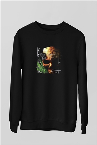 Cypress Hill Baskılı Unisex Siyah Sweatshirt