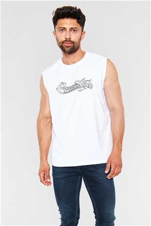 Cypress Hill Beyaz Unisex Kolsuz Tişört