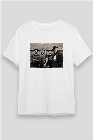 Cypress Hill Beyaz Unisex Tişört T-Shirt - TişörtFabrikası