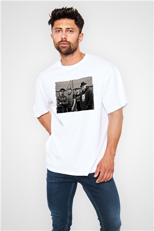 Cypress Hill Beyaz Oversize Tişört Oversize T-shirt - TişörtFabrikası