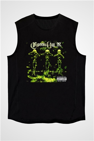 Cypress Hill Siyah Unisex Kolsuz Tişört