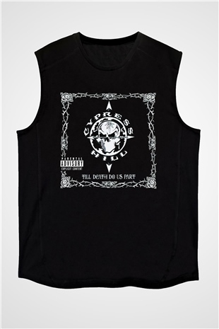 Cypress Hill Siyah Unisex Kolsuz Tişört