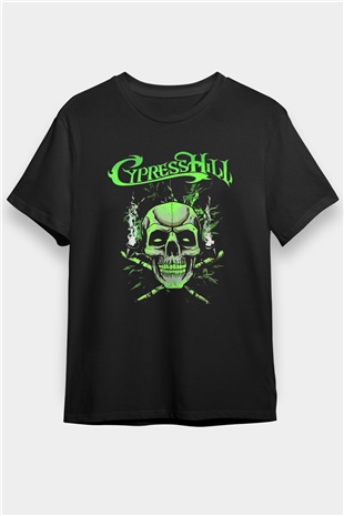 Cypress Hill Siyah Unisex Tişört T-Shirt - TişörtFabrikası
