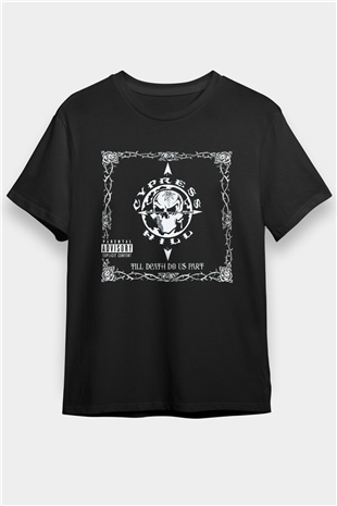 Cypress Hill Siyah Unisex Tişört T-Shirt - TişörtFabrikası