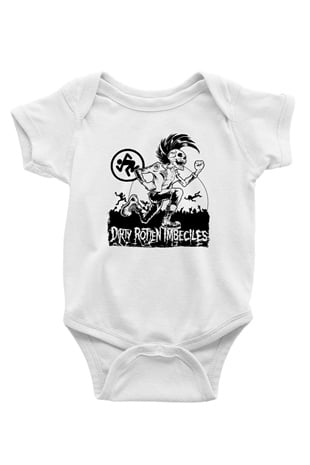 D.R.I Beyaz Bebek Body - Zıbın