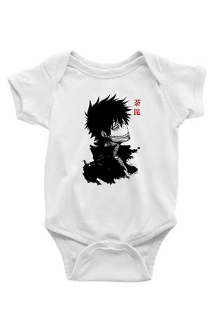 Dabi Baskılı Beyaz Unisex Bebek Body - Zıbın