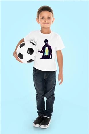 Dabi Baskılı Beyaz Unisex Beyaz Çocuk Tişört - Tshirt