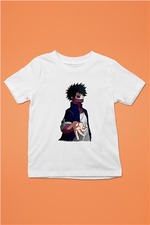 Dabi Baskılı Beyaz Unisex Beyaz Çocuk Tişört - Tshirt