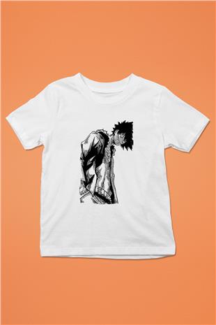 Dabi Baskılı Beyaz Unisex Beyaz Çocuk Tişört - Tshirt