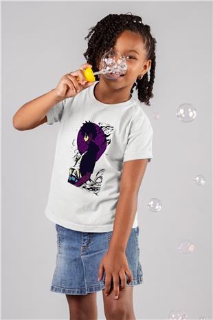 Dabi Baskılı Beyaz Unisex Beyaz Çocuk Tişört - Tshirt