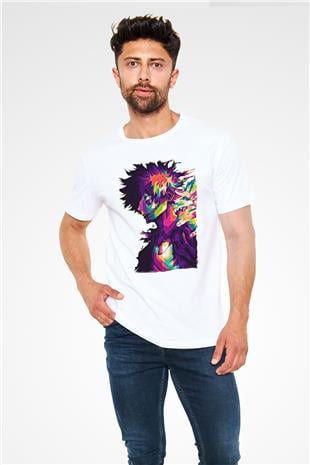 Dabi Unisex Baskılı Beyaz Tişört - Tshirt