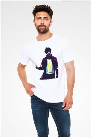 Dabi Unisex Baskılı Beyaz Tişört - Tshirt
