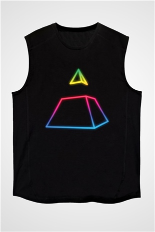 Daft Punk Siyah Unisex Kolsuz Tişört