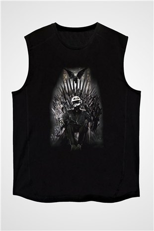 Daft Punk Siyah Unisex Kolsuz Tişört