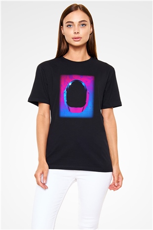 Daft Punk Siyah Unisex Tişört T-Shirt - TişörtFabrikası
