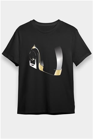 Daft Punk Siyah Unisex Tişört T-Shirt - TişörtFabrikası