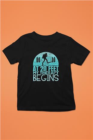 Dağcılık - Mountaineering Baskılı Unisex Siyah Çocuk Tİşörtü - Tshirt