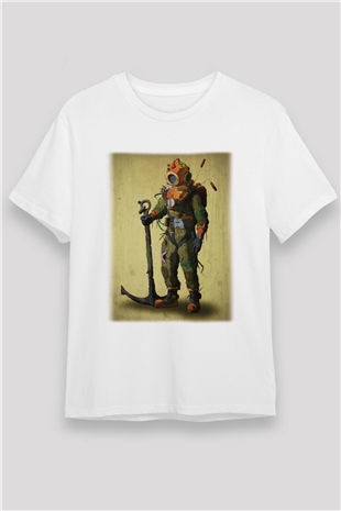 Dalgıç Beyaz Unisex Tişört T-Shirt - TişörtFabrikası