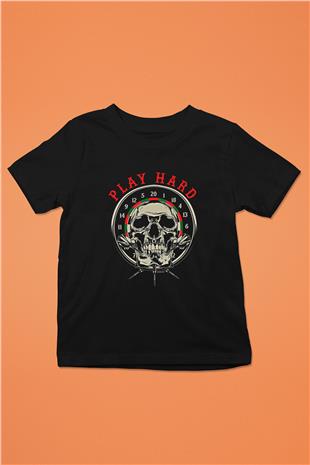 Dalgıçlık - Mountaineering Baskılı Unisex Siyah Çocuk Tİşörtü - Tshirt