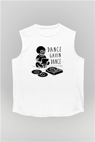 Dance Gavin Dance Beyaz Unisex Kolsuz Tişört