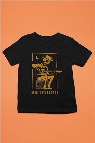 Dance Gavin Dance Siyah Unisex Çocuk Tişört