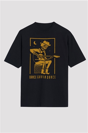 Dance Gavin Dance Siyah Oversize Tişört Oversize T-shirt - TişörtFabrikası