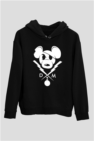 Danger Mouse Siyah Unisex Hoodie